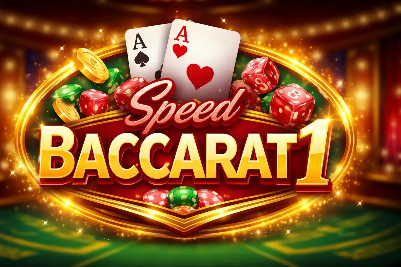 Canlı Speed Baccarat üçün 10 ₼ bonus